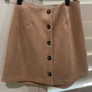 TARGED WILD FABLE SUEDE SKIRT